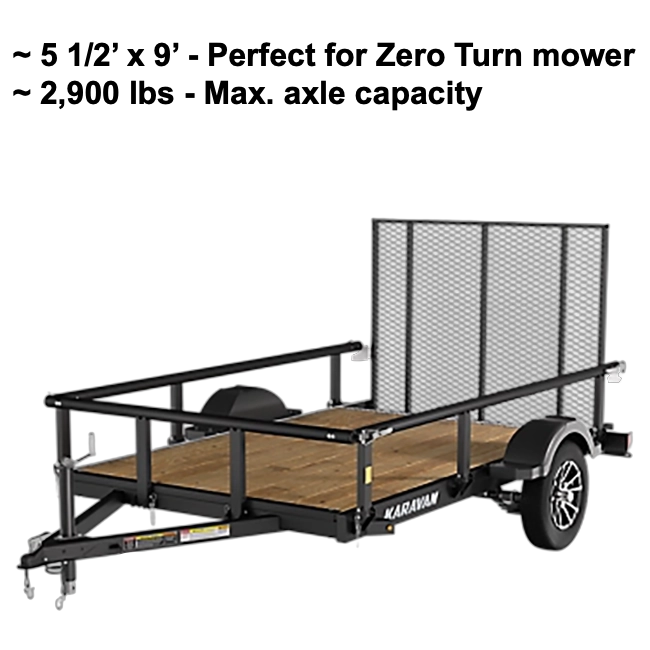 Utility Trailer - 5' x 9' hover